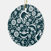 Elegant zwart-wit Ornament (Links)