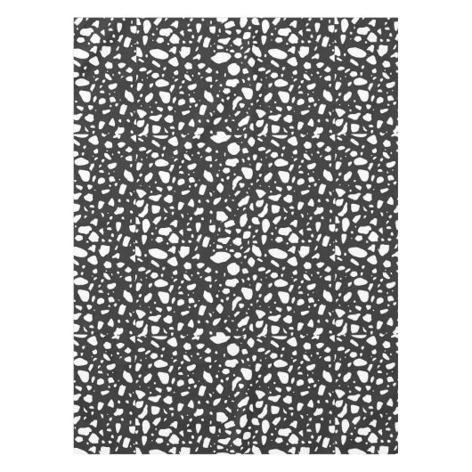 Elegant zwart-wit patroon | Modern Tafelkleed (Voorkant)