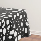 Elegant zwart-wit patroon | Modern Tafelkleed (Voorbeeld)