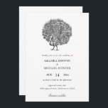Elegant Zwart Wit  Peacock Invitation Kaart<br><div class="desc">Deze huwelijksuitnodiging maakt deel uit van mijn " Peacock" trouwsuite,  met een historisch vintage beeld van een prachtige pauw. Dit huwelijksuitnodigingsontwerp is eenvoudig maar geavanceerd. Gebruik de design tool om deze vintage bruiloft uitnodiging aan te passen met je eigen namen,  data en locatie en maak het uniek.</div>