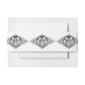 Elegant Zwart-Wit Religieus Eenvoudig Uitnodigingen Wikkel (Voorkant Voorbeeld)