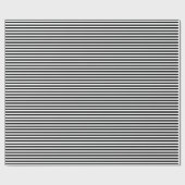 Elegant zwart-wit strippapier cadeaupapier (Vlak)