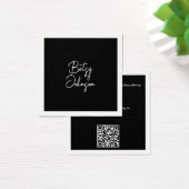 Elegant zwart-wit Visitekaartje (Bureau)