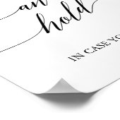 Elegant zwarte kalligrafie om teken te hebben en t poster (Hoek)