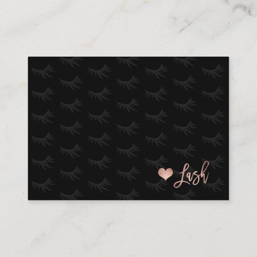 Elegant zweetjes nazorg roos goudillustratie visitekaartje (Achterkant)