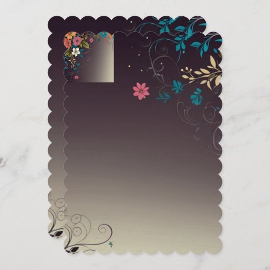 ElegantBackdrop Kaart (Voorkant / Achterkant)