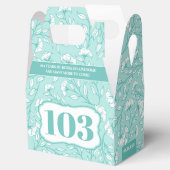 Elegante 100ste (100 jaar en ouder) Verjaardag Bedankdoosjes (Geopend)