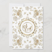 Elegante 10 Jaar Jubileum Kaart (Achterkant)