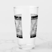 Elegante 10e Tin Huwelijksjubileum Glas (Links)