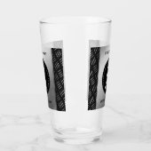 Elegante 11e stalen huwelijksjubileumviering glas (Links)