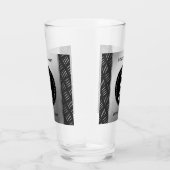 Elegante 11e stalen huwelijksjubileumviering glas (Rechts)