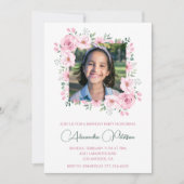 Elegante 11e verjaardag uitnodigingen Foto Boho (Voorkant)