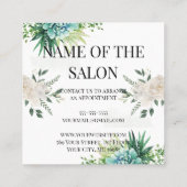 Elegante 15% korting op Succulent Floral Coupon Ka (Achterkant)