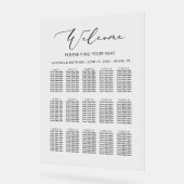 Elegante 15 Tafels Huwelijk Acryl Zitting Grafiek Acryl Bord (Hoek)