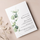 Elegante 15e verjaardag Eucalyptus Quinceanera Kaart