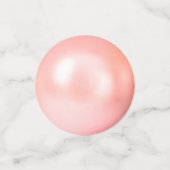 Elegante 16e verjaardag & Plumeria Bloemen op Roze Confetti (Kleine voorkant)