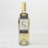 Elegante 18e Porseleinen Huwelijksverjaardag Flessenhanger (Op fles)