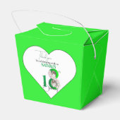 Elegante 18e verjaardag viering bedankdoosjes (Achterkant)