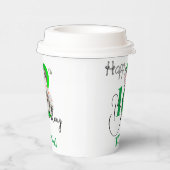 Elegante 18e verjaardag viering papieren bekers (Rechts)