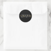 Elegante 2020 Afstuderen Sticker (Tas)