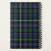 Elegante 2025 Plaid Tartan Clan MacKenzie Rustic Planner (Achterkant)