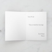 Elegante 20e bruiloft Jubileum Kaart - Mama & Dad (Binnen)