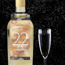 Elegante 22e koperen huwelijksverjaardag