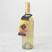 Elegante 23e trouwdag Imperial Topaz jubileum Flessenhanger (Schuin)