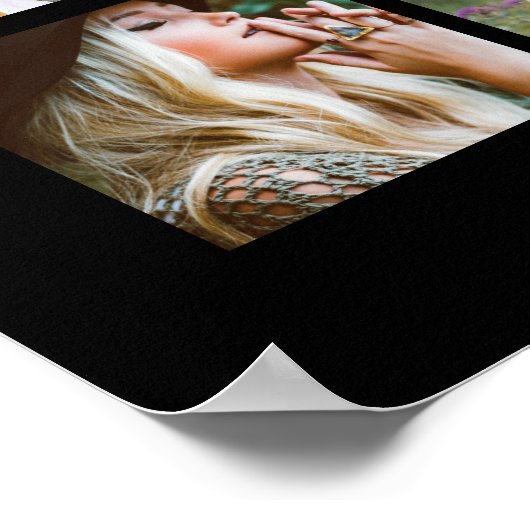 Elegante 24 foto-collage afstudeerposter poster (Hoek)