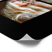 Elegante 24 foto collage afstudeerposter poster (Hoek)