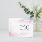 Elegante 250ste Amerikaanse Onafhankelijkheidsdag (Staand voorkant)