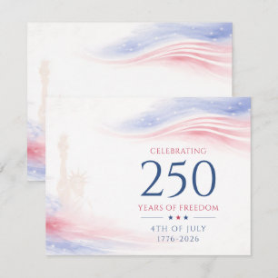 Elegante 250ste Amerikaanse Onafhankelijkheidsdag 