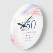 Elegante 250ste Amerikaanse Onafhankelijkheidsdag Grote Klok (Hoek)