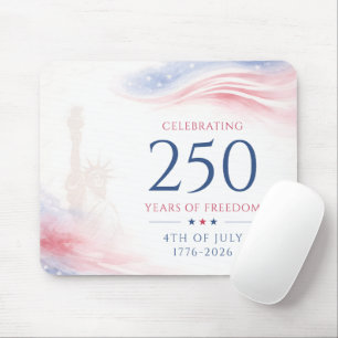 Elegante 250ste Amerikaanse Onafhankelijkheidsdag  Muismat