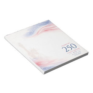 Elegante 250ste Amerikaanse Onafhankelijkheidsdag  Notitieblok