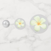 Elegante 25e bruiloft Jubileum Bloemen Confetti (Voorkanten)