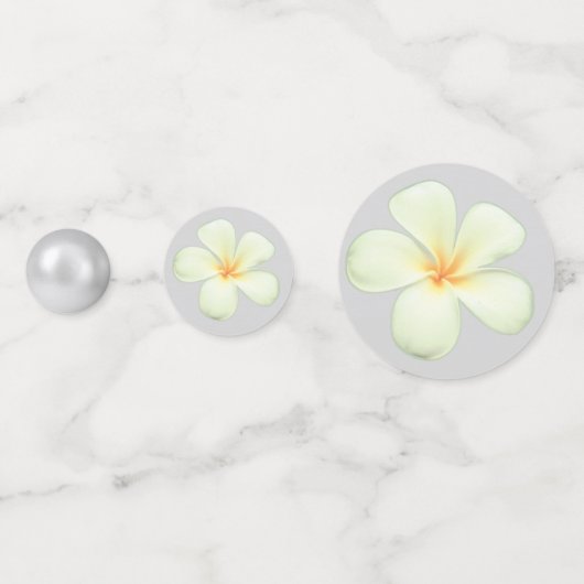 Elegante 25e bruiloft Jubileum Bloemen Confetti (Voorkanten)