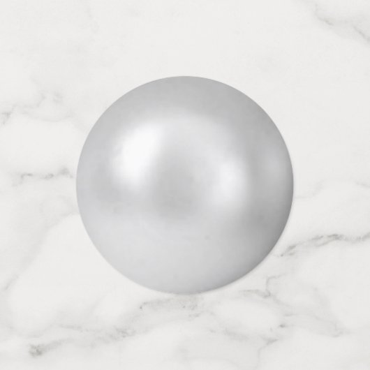 Elegante 25e bruiloft Jubileum Bloemen Confetti (Kleine voorkant)