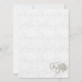 Elegante 25e jubileumviering kaart (Achterkant)