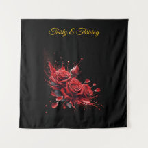 Elegante 30e verjaardag - Rozen in bloei