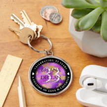 Elegante 33e amethysten huwelijksverjaardag