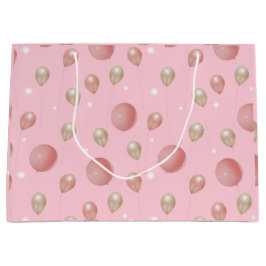 Elegante 3D Balloon Gift Bag met Sparkling Lights Groot Cadeauzakje