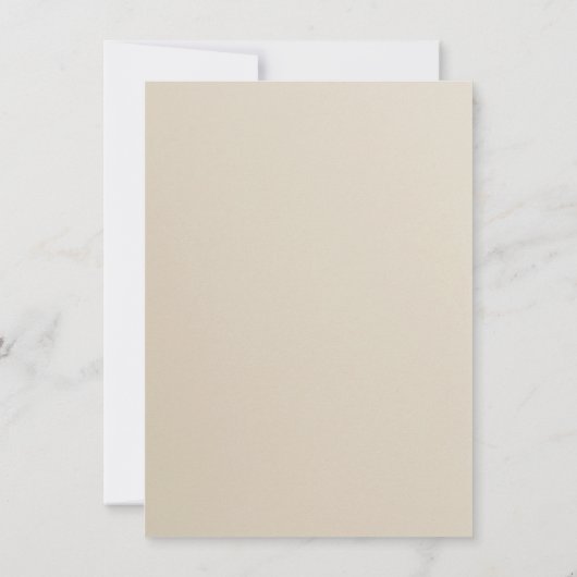 Elegante 3D Blush Roos bruiloft uitnodiging Romant (Achterkant)