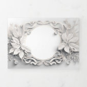 Elegante 3D bruiloft uitnodiging (Cover)