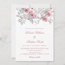 Elegante 3D Rozen Witte Bloemen Bruiloft