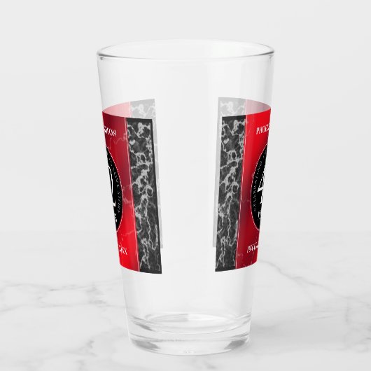 Elegante 42e bruiloft Jasper trouwdag Glas (Rechts)