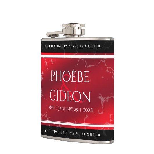 Elegante 42e jubileumtrouwdag Jasper Heupfles (Links)