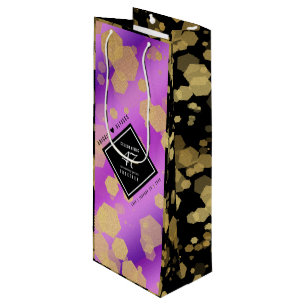Elegante 47e Amethist Huwelijksjubileum Wijn Cadeautas