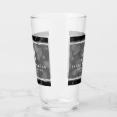 Elegante 4e Linnen Huwelijksverjaardag Glas (Links)