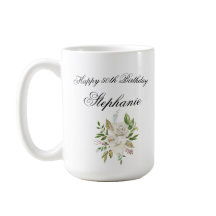 Elegante 50e verjaardag bloem